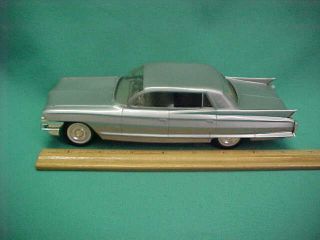 Vintage 1962 Jo - Han Models Silver Cadillac Fleetwood Dealer Promo Model Car