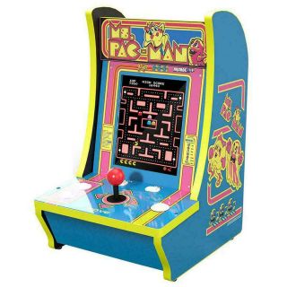 4 - In - 1 Arcade Games,  Ms.  Pac - Man Counter - Cade,  8 - In Lcd Screen,  Arcade1up,  14 Y,
