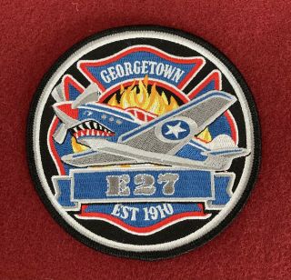 Seattle Fire Dept Engine 27 Georgetown War Plane Seattle Washington Wa Patch