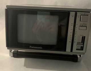 Vintage Panasonic Electrotune Ac/dc Color 5 " Monitor Tv Ct - 5511