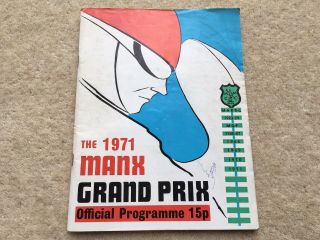 The 1971 Manx Isle Of Man T.  T.  Grand Prix Official Programme