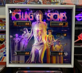 1980 Bally Rolling Stones Pinball Machine Classic Leds Restored