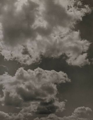 1988 Vintage Bruce Weber Clouds Adirondack Park Sky Landscape Photo Gravure Art
