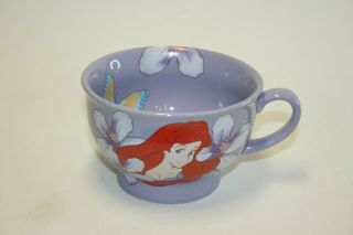 Disney Store Princess Ariel Little Mermaid Butterfly Large Tea Coffee Cup