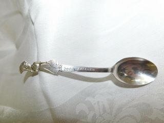 Vintage 1964 Mary Poppins Silver Plate Figural Spoon Disney Productions