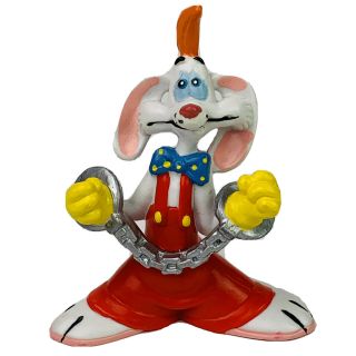 Disney Roger Rabbit Handcuff Pvc Figure Figurine Disney Amblin 1987