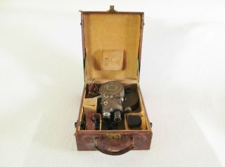 Vintage Victor Cina’ Camera Model 4 With Case And Accessories