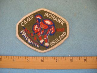 1967 Bsa Camp Mohawk England Patch