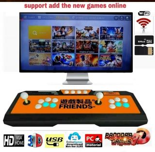 Newest Pandora Box 3d Wifi Games 2448 In 1 Video Game Arcade Console Usa