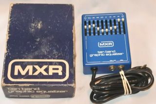 Vintage Mxr 10 Band Eq Pedal
