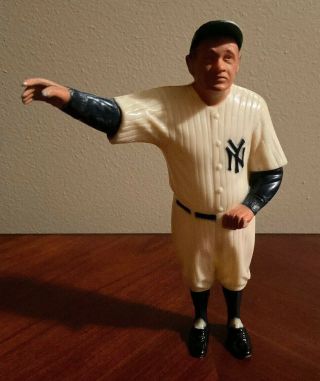 Babe Ruth York Yankees Hartland Plastics Baseball Statue Hof Vtg 1958 - 1962