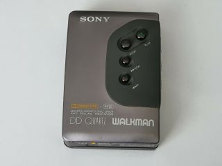 Vintage Sony Walkman Personal Cassette Tape Player Wm - Dd22 Full Metal Body