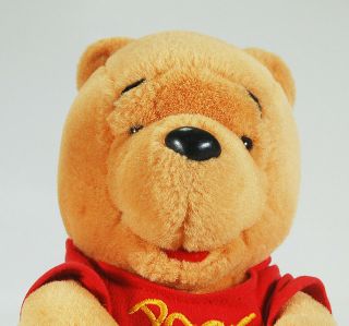 Vintage Walt Disney Winnie The Pooh Plush Bear.  10 " Stuffed Animal.