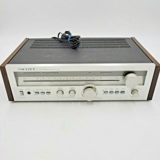 Vintage Hh Scott 335r 335 R Am/fm Audiophile Stereo Receiver Powers On