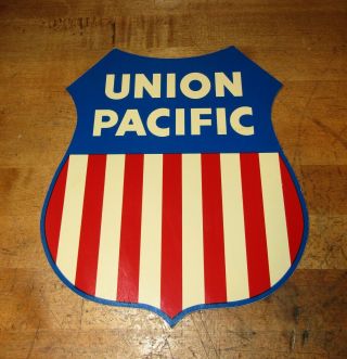 Union Pacific Railroad Magnetic Sign,  Worker Vehicle Idendification,  Near