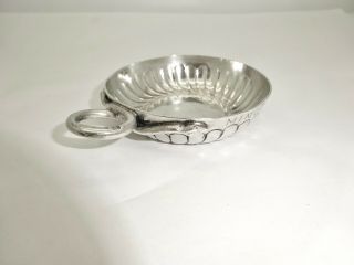 Antique French Sterling Silver Snake Handle Wine Tasting Cup,  Minot Pommard 1827