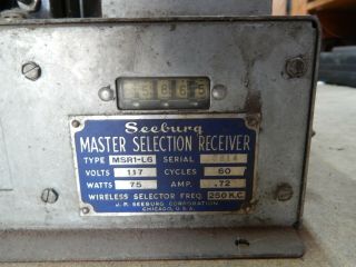 1947 Seeburg Trash Can Jukebox Master Selection Receiver MSR1 - L6 2