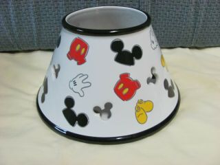 Disney Mickey Mouse Large Candle Jar Shade Topper