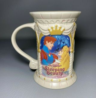 Disney Store Exclusive Sleeping Beauty Mug Princess Aurora Castle 5in |