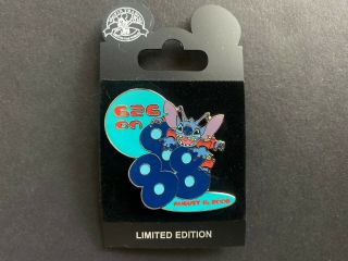 Wdw Experiment 626 On 8/8/8 August 8 2008 Stitch Le 1500 Disney Pin 63823