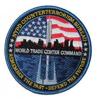 York State City Police Detective Counter Terrorism Bureau Wtc Patch Nypd
