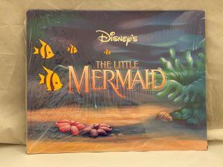 Disney Store Exclusive Lithograph,  The Little Mermaid,  Set Of 4 Never Opened