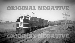 Orig 1949 Negative - Atchison Topeka & Santa Fe At&sf Ft California Railroad
