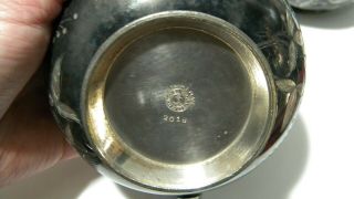 Antique Homan Tea Set 2018 Quadruple Plate 1896 - 1904