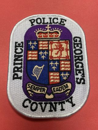 Prince George’s County Maryland Police Department Shoulder Patch