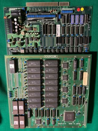 Ghouls N Ghosts By Capcom Arcade Pcb Jamma Not Conversion With Serial