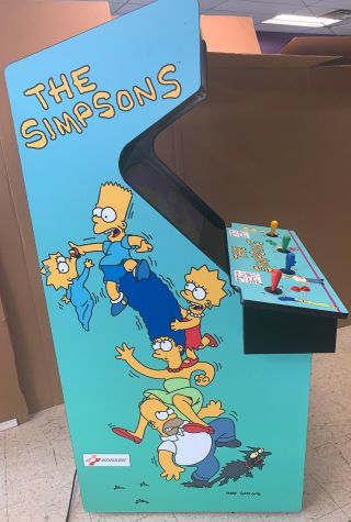Konami The Simpsons Arcade Game