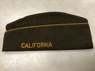 VFW California Wool Garrison Hat - Size 6 7/8 2