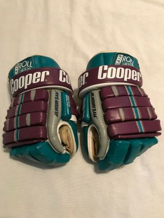 Cooper Vintage Leather Hockey Gloves