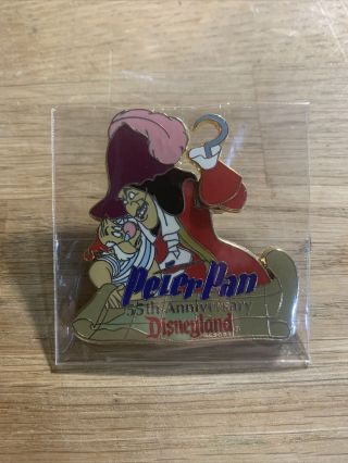 Peter Pan 55th Anniversary Disney Pin Captain Hook Limited Edition 1000