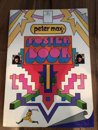 Vintage Peter Max Poster Book