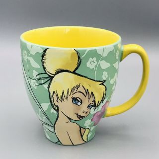 Rare Disney Store Exclusive Ceramic Tinkerbell Mug