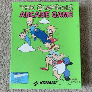 The Simpsons Arcade Game - Konami - Vintage 1991 - MS - DOS - 3.  5 HD 2
