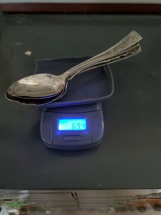 69 Grams Sterling Silver Silverware Scrap Spoons