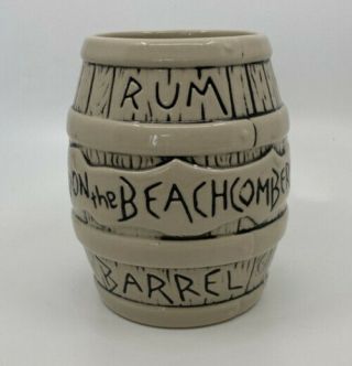 Vintage Don The Beachcomber Rum Barrel Tiki Mug By Tiki Farm