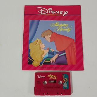 Walt Disney Sleeping Beauty Read Along With Cassette Tape 1990