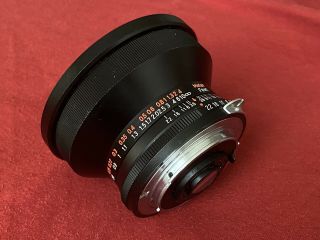 Vintage Vivitar 20/3.  8 Wide Angle Lens,  Nikon F Mount,  - 2