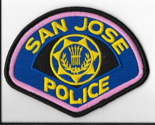 San Jose Police Department,  California Breast Cancer Awareness Shoulder Patch