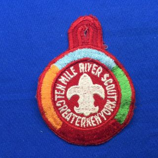 Boy Scout Tmr Ten Mile River Scout Camp Patch Gnyc Greater York