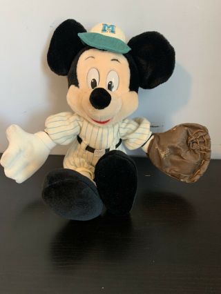 Vintage Mickey Mouse Baseball Plush