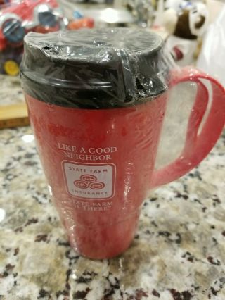 Vintage Thermoserv State Farm Insurance Agency Logo Coffee Travel Cup