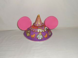 Disney Parks Adult Size Pink Ear Hat With Princesses