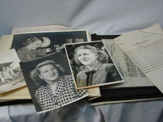 1940s Vintage Photograph Album Belonged To 1st Female Railroad Dispatcher
