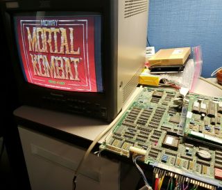 Mortal Kombat Arcade Game Pcb Set Jamma 1992 Midway -