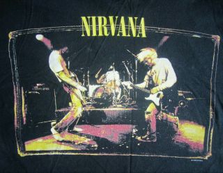 Nirvana Vintage T Shirt - Xl - 1996 - Muddy Banks Of The Wishkah -