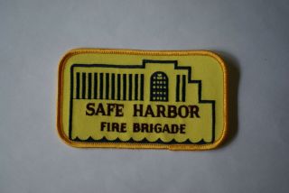 Safe Harbor Fire Brigade Patch,  Possibly From Pennsylvania